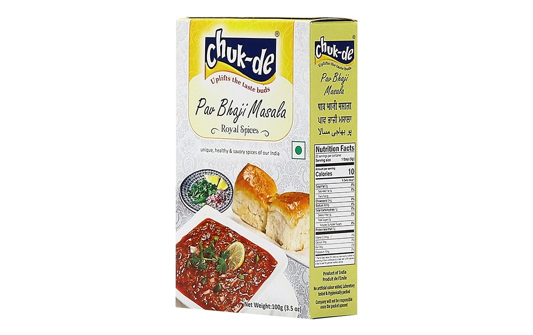 Chuk-de Pav Bhaji Masala    Box  100 grams